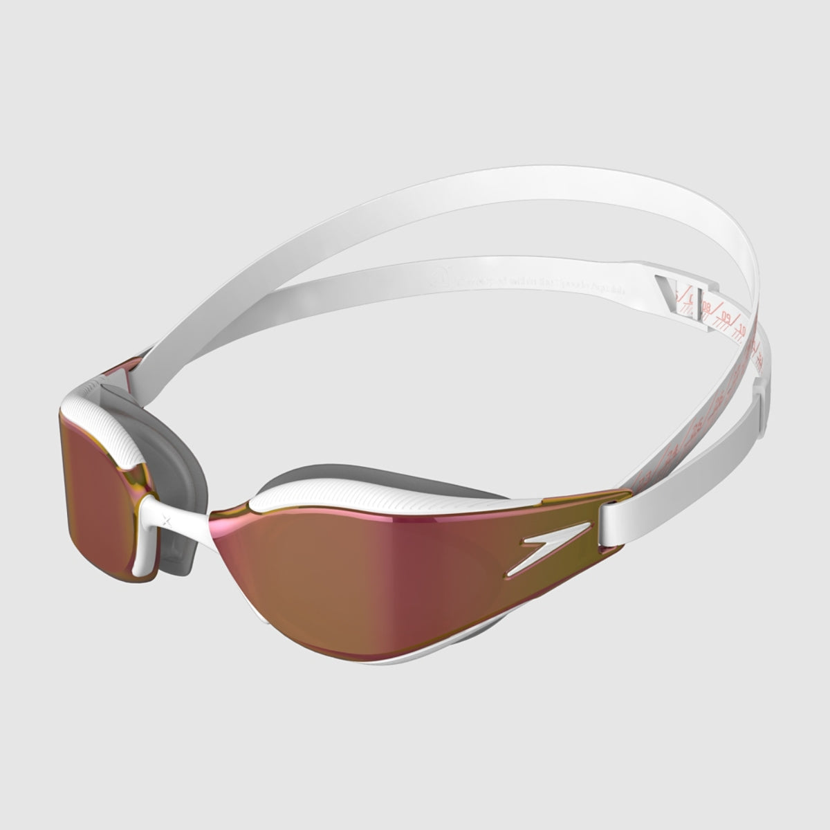Fastskin Hyper Elite Mirrored - White/Oxid Grey/Rose Gold