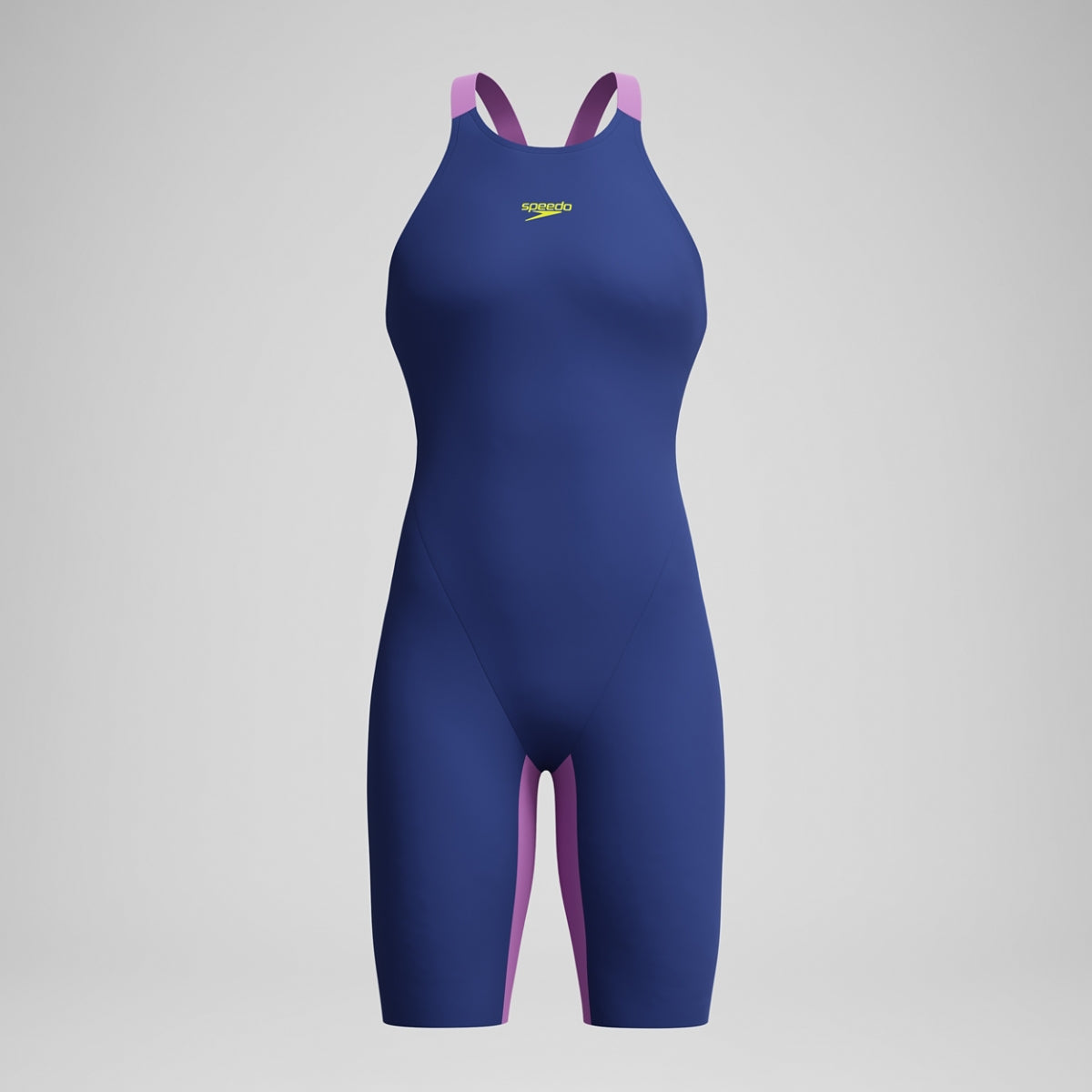 Fastskin LZR Pure Valor 2.0 Openback Kneeskin - Noble Navy/Jelly USA