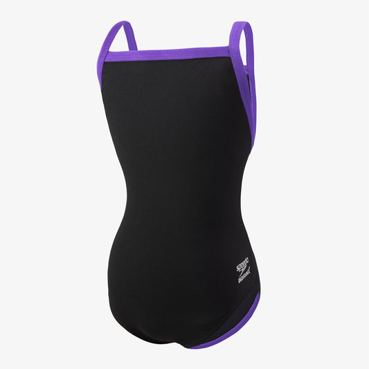 Youth Endurance+ Solid Flyback - Team Black/Purple