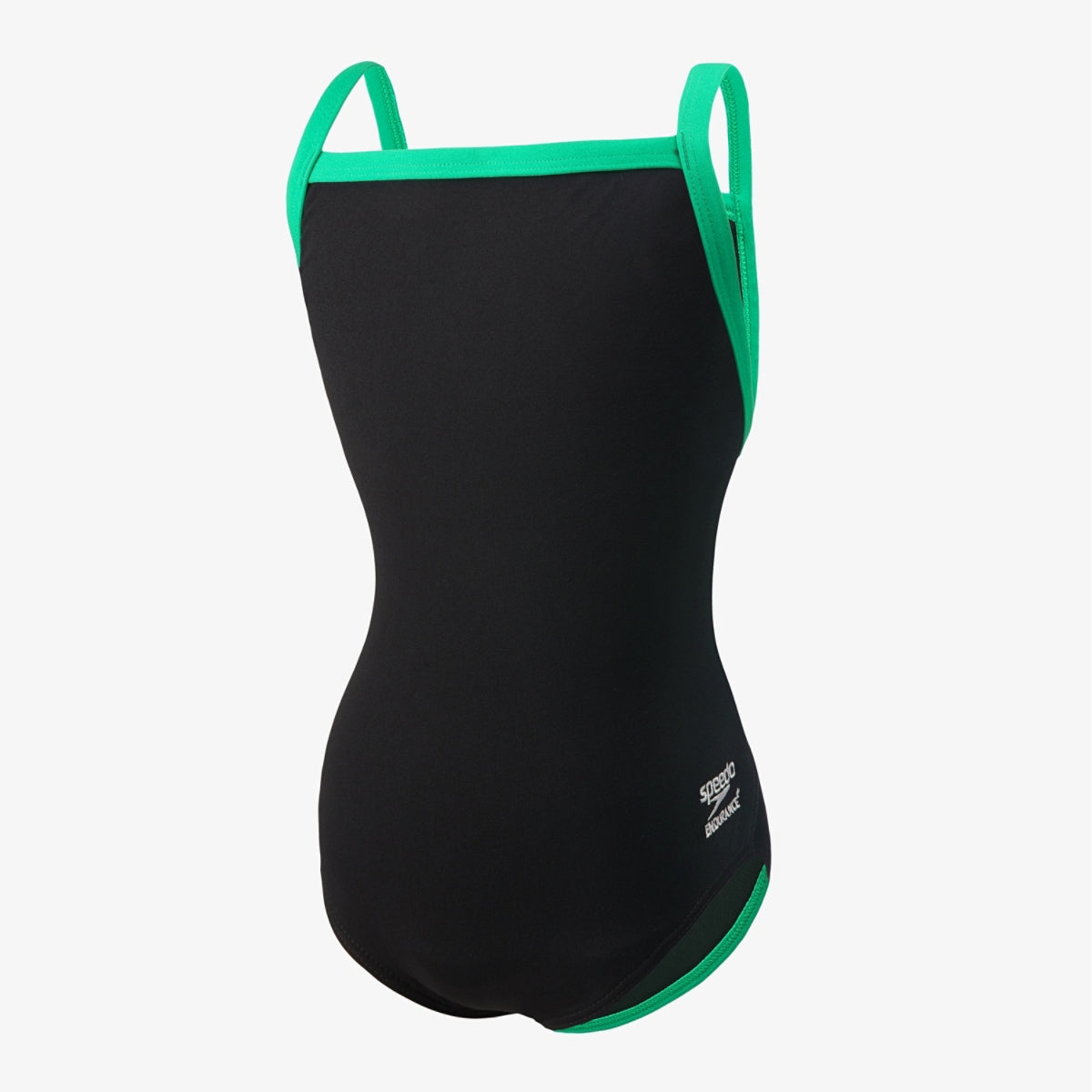 Youth Endurance+ Solid Flyback - Team Black/Bright Green