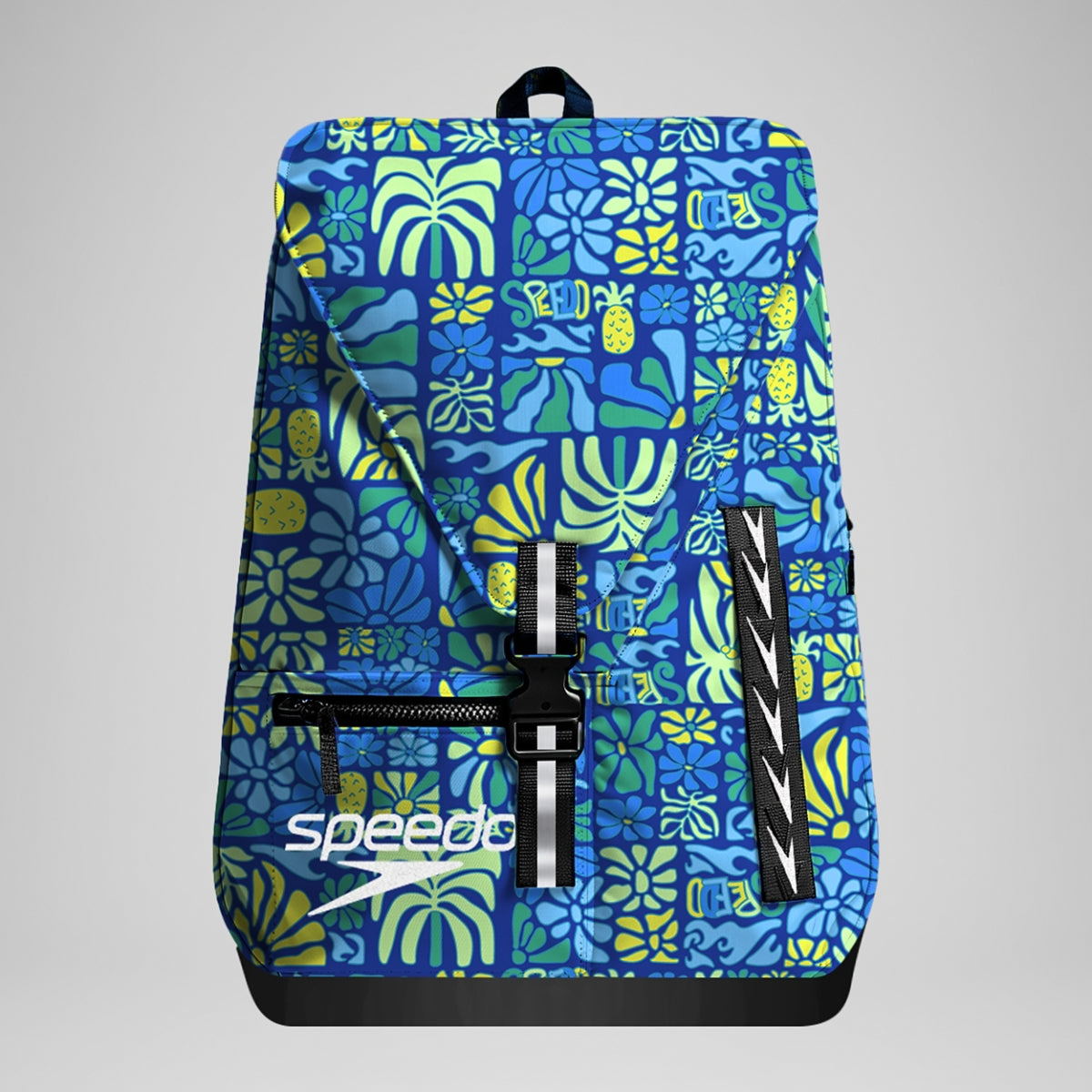 35L Team Bag Printed - Summer Stamp Deep Sapphire