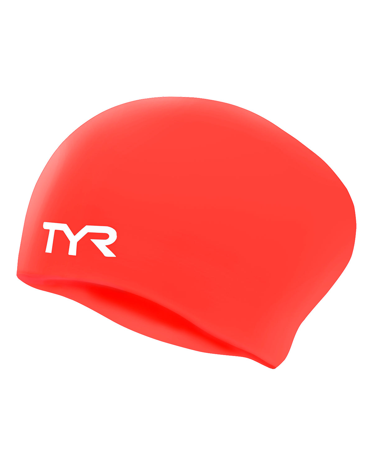 Adult Long Hair Silicone Wrinkle-Free Swim Cap